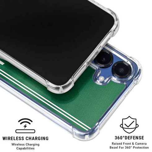 NBA Boston Celtics Jersey Galaxy S25 Clear Case